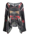 Manila Grace Woman Blouse Brick Red Size 12 Viscose In Red