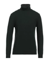 Altea Man Turtleneck Dark Green Size L Virgin Wool