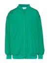 Cinqrue Woman Jacket Green Size S Polyester In Green