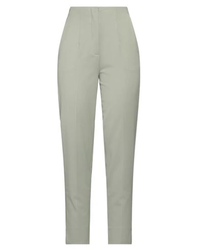 Beatrice B Beatrice .b Woman Pants Sage Green Size 2 Polyester, Virgin Wool, Elastane In Sage Green