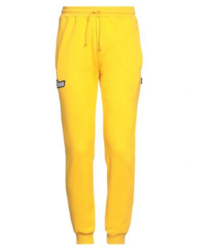 Shoe® Shoe Man Pants Ocher Size Xxl Cotton In Yellow