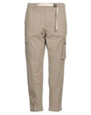 Squad² Man Pants Beige Size 32 Cotton, Elastane