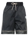 Jordan Woman Shorts & Bermuda Shorts Black Size S Polyester