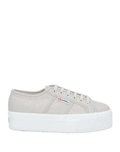 Superga Woman Sneakers White Size 9 Textile Fibers In White