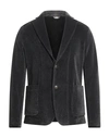 Fradi Man Suit Jacket Black Size 44 Cotton In Black