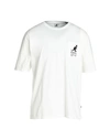 Kangol Man T-shirt White Size Xxl Cotton In White