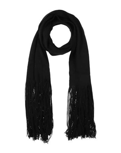 Alpha Studio Woman Scarf Black Size - Acrylic