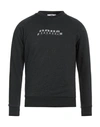 Dooa Man Sweatshirt Charcoal Size Xl Cotton, Polyester In Grey