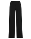 Clips More Woman Pants Black Size 4 Polyester, Elastane