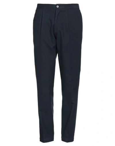 Devore Incipit Man Pants Midnight Blue Size 38 Cotton, Polyester
