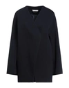 Maria Vittoria Paolillo Mvp Woman Overcoat Navy Blue Size 6 Polyester In Navy Blue