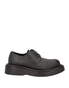 Paloma Barceló Woman Lace-up Shoes Dark Brown Size 9.5 Soft Leather