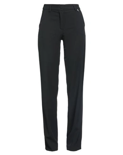 Berna Woman Pants Black Size 2 Polyester, Elastane
