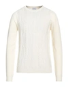 Sseinse Man Sweater Off White Size Xxl Viscose, Nylon In Off White