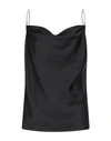 Simona Corsellini Woman Top Black Size 6 Polyester