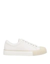 Adieu Man Sneakers White Size 8 Textile Fibers, Soft Leather