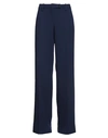 X's Milano Woman Pants Navy Blue Size 8 Polyester, Viscose