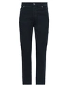 Department 5 Man Pants Navy Blue Size 32 Cotton, Elastane