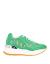 Rucoline Woman Sneakers Green Size 10 Calfskin