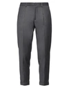 Bonheur Man Pants Grey Size 32 Polyester, Viscose, Elastane