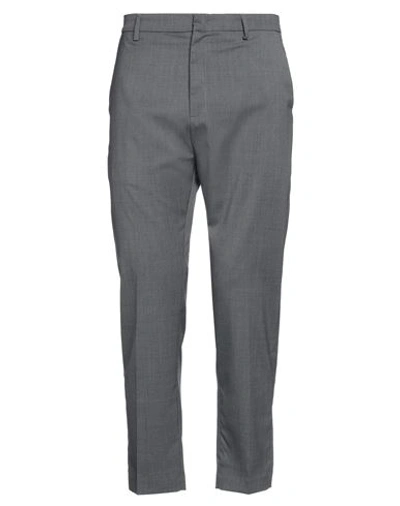 Low Brand Man Pants Lead Size 31 Virgin Wool, Polyester, Elastane In Grey
