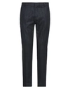 GREY DANIELE ALESSANDRINI GREY DANIELE ALESSANDRINI MAN PANTS MIDNIGHT BLUE SIZE 34 WOOL, ACRYLIC, POLYAMIDE, CASHMERE