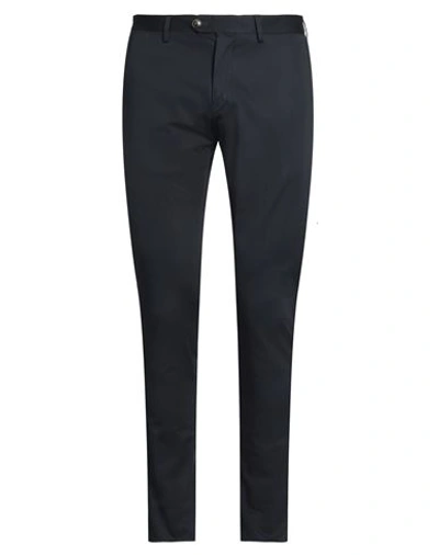 Liu •jo Man Man Pants Midnight Blue Size 30 Cotton, Elastane In Blue