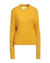 Jjxx By Jack & Jones Woman Sweater Ocher Size L Acrylic, Nylon, Wool, Alpaca Wool In Yellow