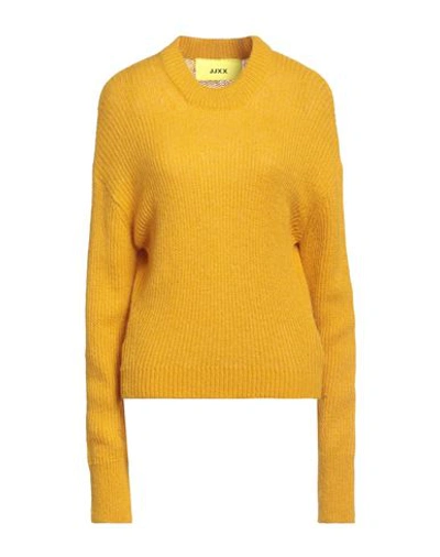 Jjxx By Jack & Jones Woman Sweater Ocher Size L Acrylic, Nylon, Wool, Alpaca Wool In Yellow