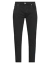 Exte Man Jeans Black Size 30 Cotton, Elastane