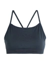 Organic Basics Active Sports Bra Woman Top Navy Size Xl/xxl Recycled Nylon, Nylon, Elastane In Navy Blue