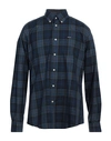 Barbour Man Shirt Blue Size Xl Cotton