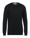 Daniele Fiesoli Man Sweater Black Size Xxl Cotton