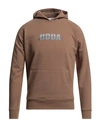 Dooa Man Sweatshirt Sand Size Xxl Cotton, Polyester In Beige