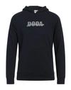 Dooa Man Sweatshirt Midnight Blue Size S Cotton, Polyester