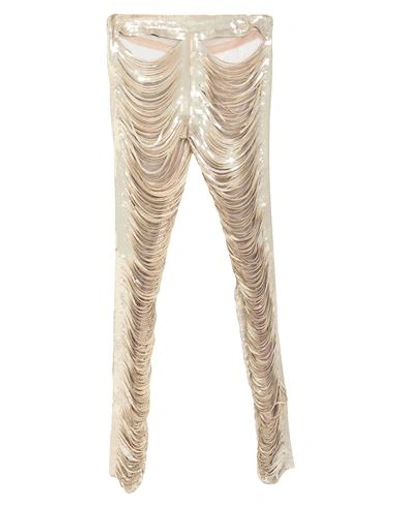 Dsquared2 Woman Pants Beige Size 2 Polyamide In Beige