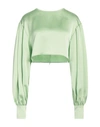 The Andamane Woman Blouse Light Green Size 8 Polyester In Green