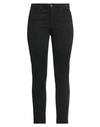 Simona Corsellini Woman Pants Black Size 31 Cotton, Elastane In Black