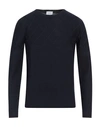 Sseinse Man Sweater Midnight Blue Size Xxl Viscose, Nylon