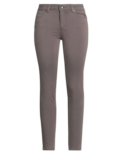 Liu •jo Woman Jeans Light Brown Size 24w-30l Cotton, Polyester, Elastane In Beige