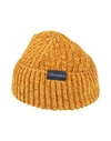 Champion Hat Mustard Size Onesize Acrylic In Yellow