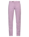 Jacob Cohёn Man Pants Lilac Size 35 Cotton, Elastane In Pink