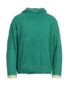 Bonsai Man Sweater Green Size M Mohair Wool, Polyamide, Wool