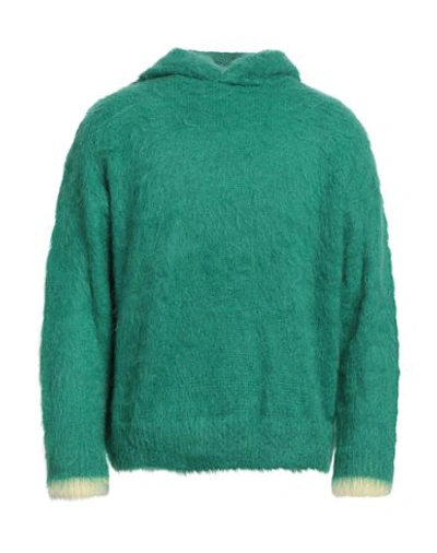 Bonsai Man Sweater Green Size M Mohair Wool, Polyamide, Wool