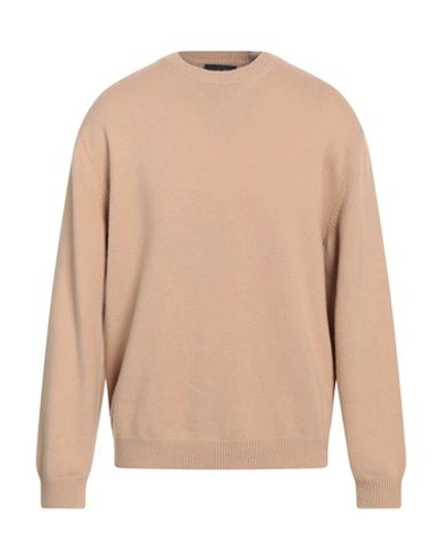 Daniele Fiesoli Man Sweater Beige Size S Merino Wool, Cashmere