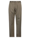 Marni Man Pants Khaki Size 34 Cotton, Polyamide In Beige