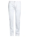 Jacob Cohёn Man Pants White Size 34 Cotton, Elastane