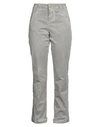 Elisa Cavaletti By Daniela Dallavalle Woman Pants Light Grey Size 30 Cotton, Elastane In Grey