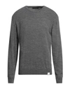 Exte Man Sweater Grey Size Xl Wool, Acrylic