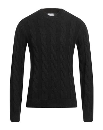 Sseinse Man Sweater Black Size L Acrylic, Nylon